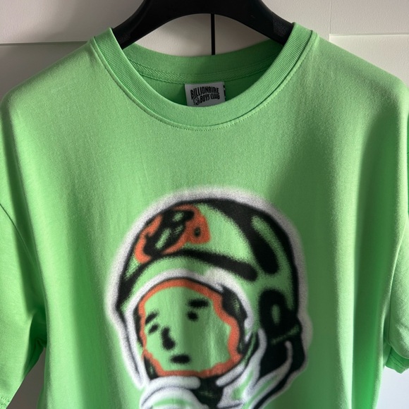 Billionaire Boys Club Astro Helmet Tshirt, Sz M, Green - Picture 2 of 6